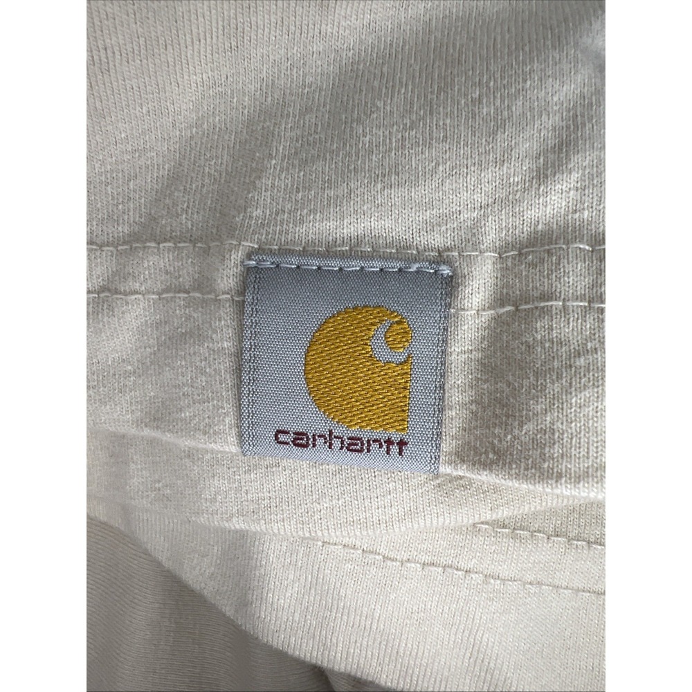 Carhartt Archive Edition Super Fab Flying Goose Tee 2XL Cream Heritage Workwear - Picture 13 of 14